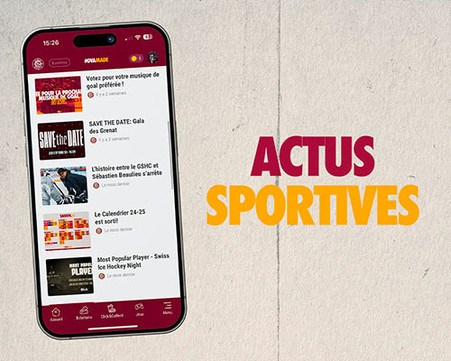 Actus sportives