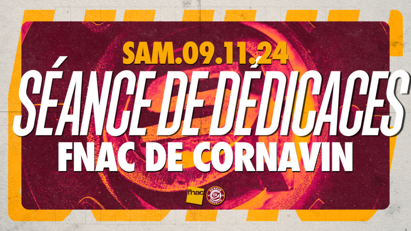 Séance de dédicace Fnac Cornavin